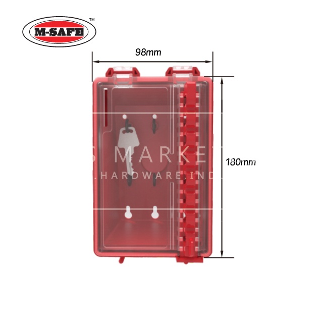 M-SAFE SAFETY HANGING STEEL LOCKOUT KIT / LOCKOUT TAGOUT BOX / LOTO ...