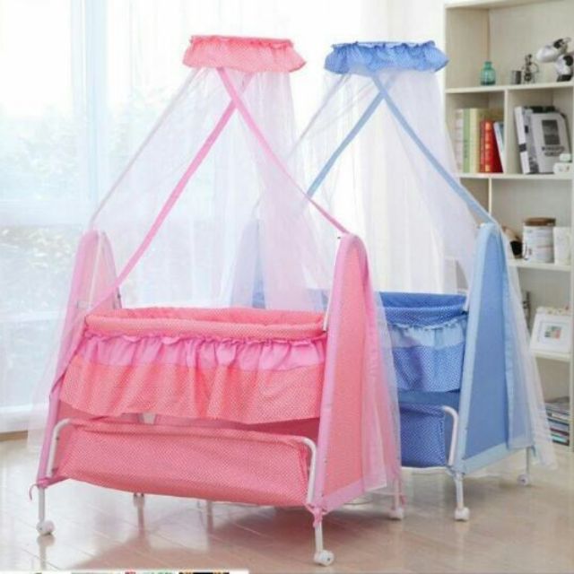 baby cot pink