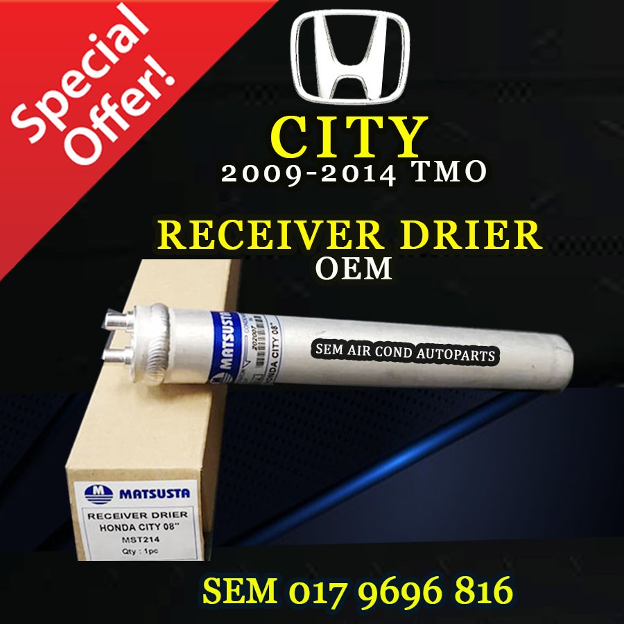 HONDA CITY 20092014 YEAR OEM RECEIVER DRIER/ FILTER DRYER (CAR AIRCOND
