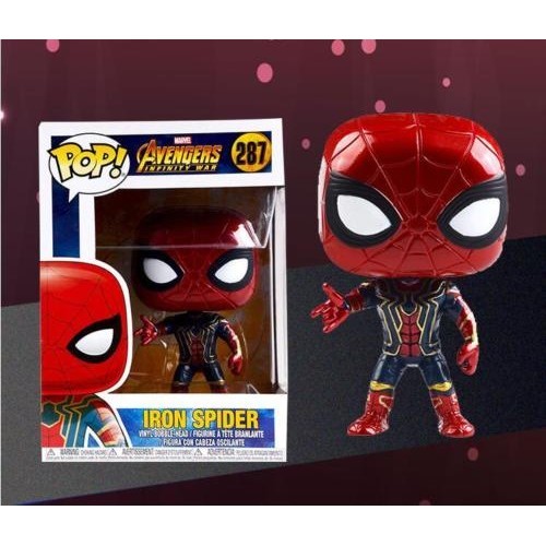 funko pop iron spider 287