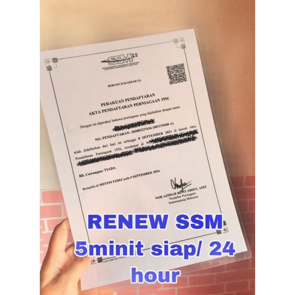 Ssm License Renewal Renew Lesen Perniagaan Pembaharuan Online Services Others On Carousell