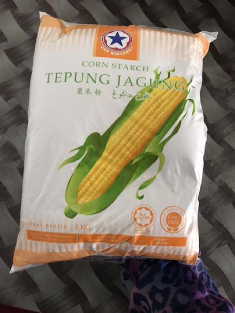 Tepung Jagung Cap Bintang 1kg Malaysia