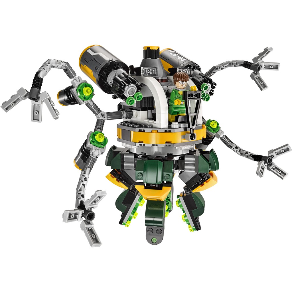 lego spiderman doc ock tentacle trap