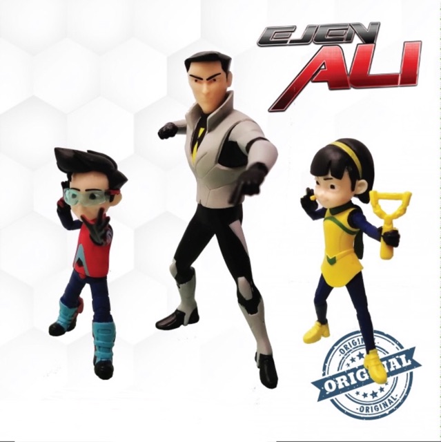 Ejen Ali Action Figures Original Product