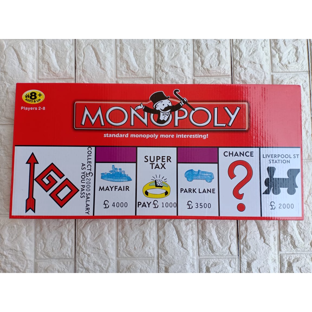 Monopoly ( Standard Monopoly More Interesting ) Shopee Malaysia