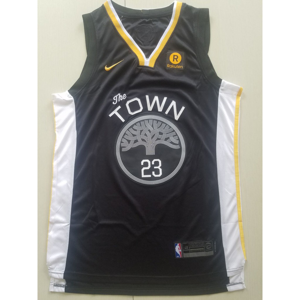 Nba New Season Golden State Warriors 23 Green National Basketball Jerseys Top Black Shopee Malaysia