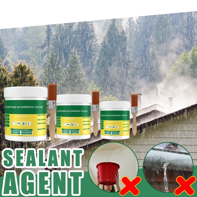 EELHOE Waterproof Glue Transparent Exterior Walls Shower Room Bathroom