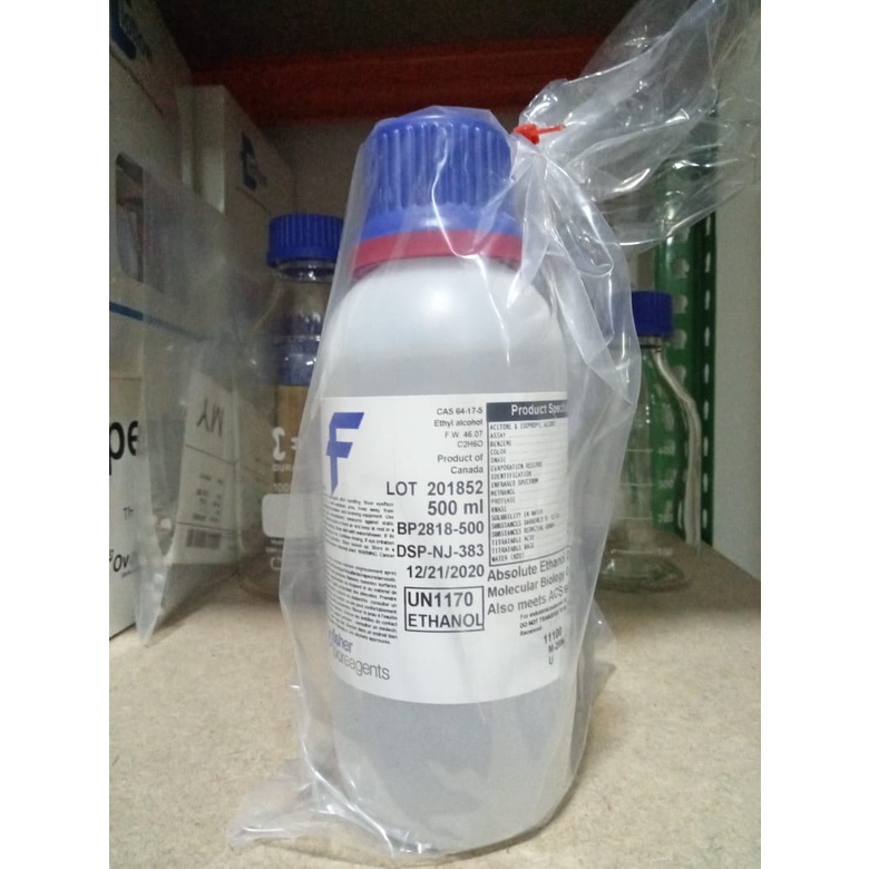 Absolute Ethanol Molecular Biology Grade 500ml Shopee Malaysia