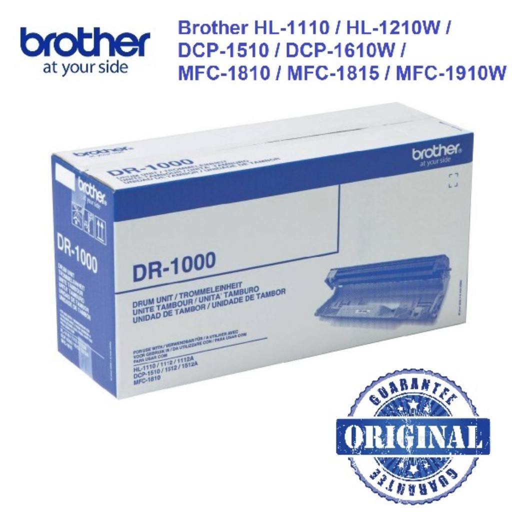 Brother DR1050 unite tambour pour HL-1110/1112/1112A DCP-1510/1512/1512A MFC-1810 