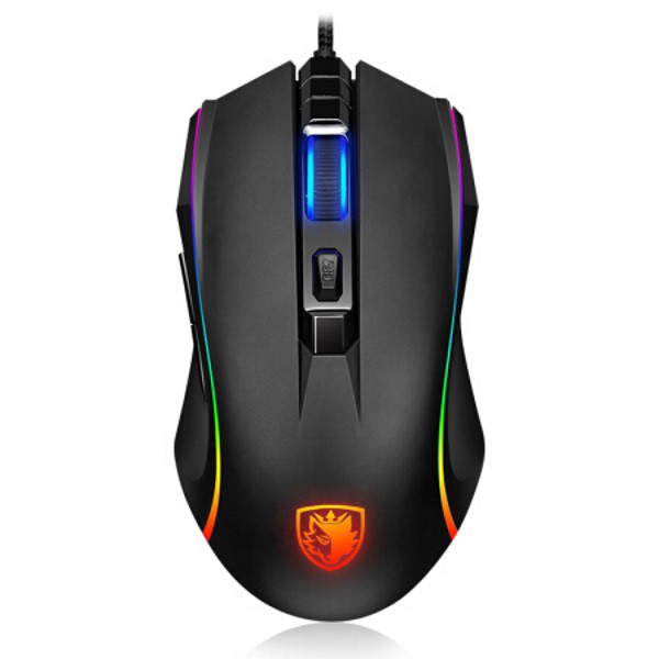 Sades Phantom Rgb Gaming Mouse Black Edition Shopee Malaysia