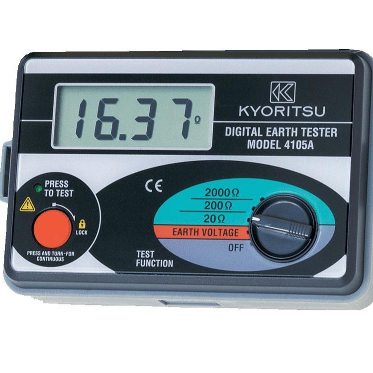 KYORITSU 4105A Digital Earth Tester Multimeter Resistance Meter