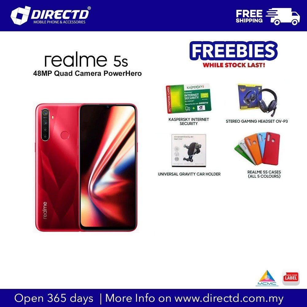 realme 5s red price