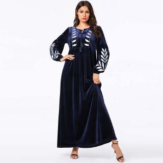 winter kaftan dress