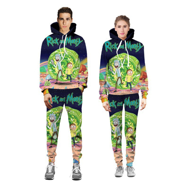 rick and morty joggers