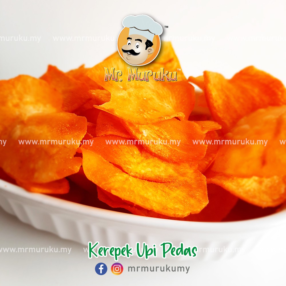 Mr. Muruku's Kerepek Ubi Pedas | Shopee Malaysia