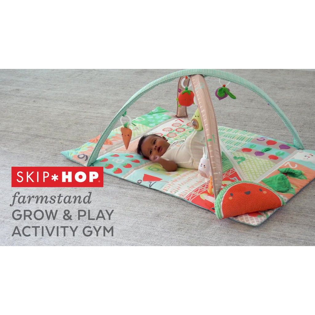 skip hop farmstand grow & play activity gym