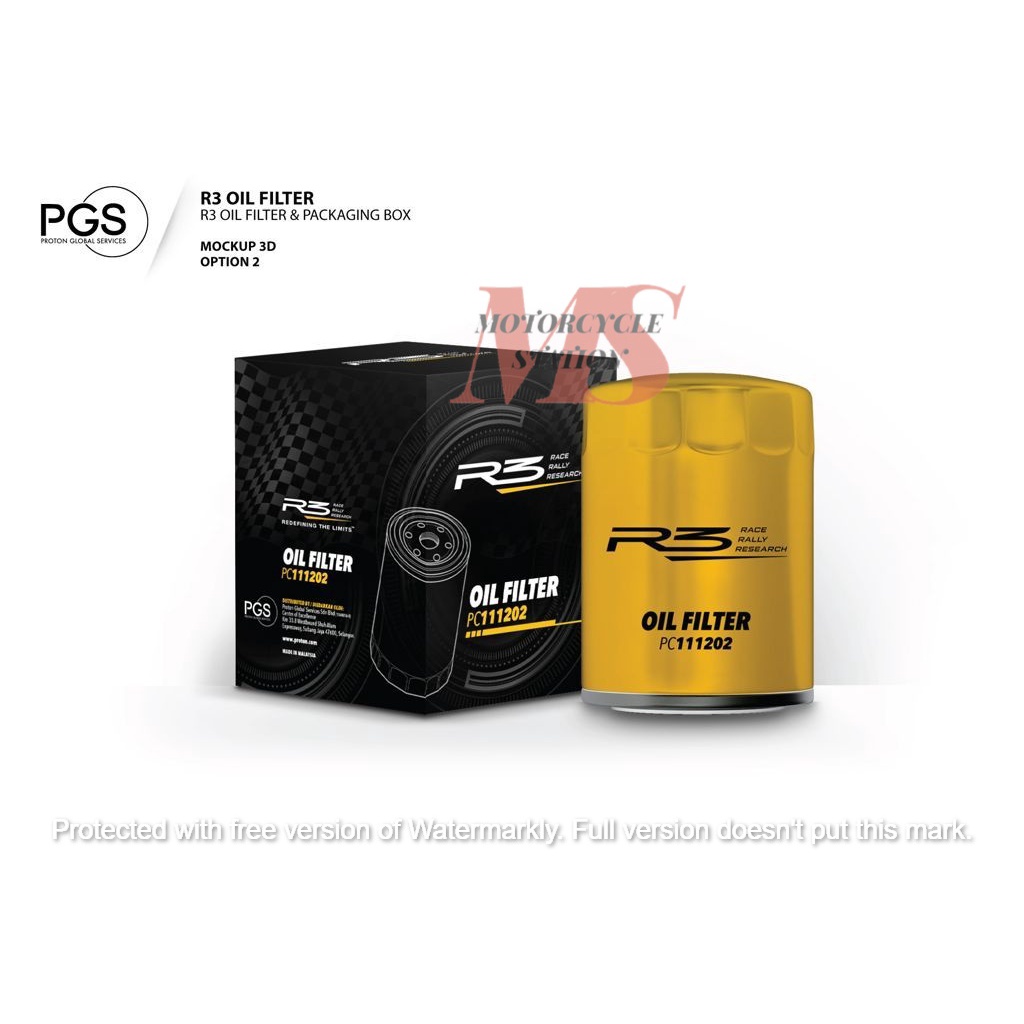 ORIGINAL R3 OIL FILTER Shopee Malaysia