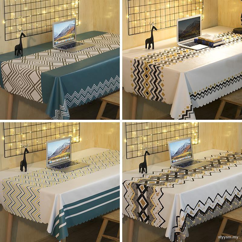 tablecloth fabric alas meja makan 6 kerusi bulat kopi 