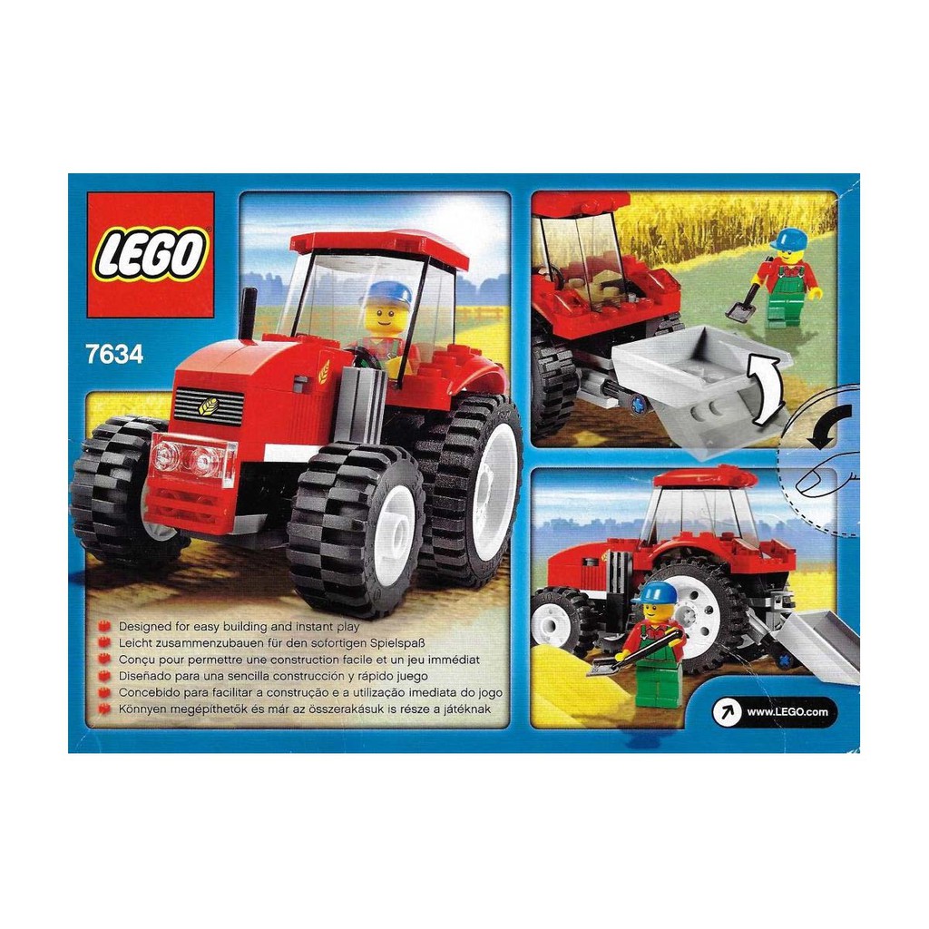 lego tractor 7634