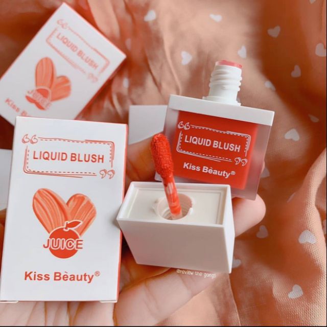 kiss beauty liquid blush