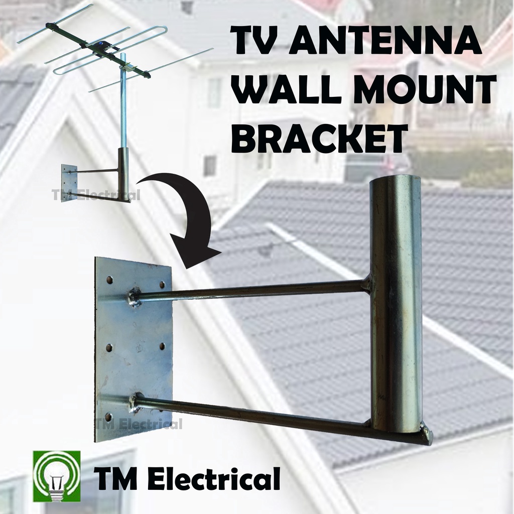 HEAVY DUTY TV ANTENNA AERIAL ARIAL STAND BRACKET HOLD HOLDER OUTDOOR