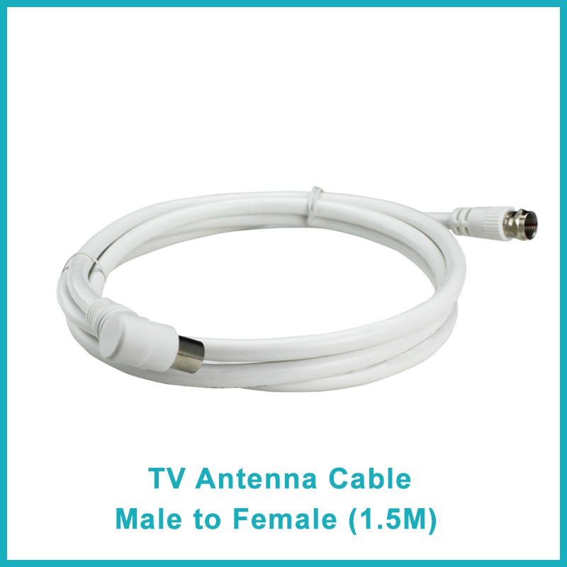 TV Antenna Cable Male to Female (1.5m) Shopee Malaysia