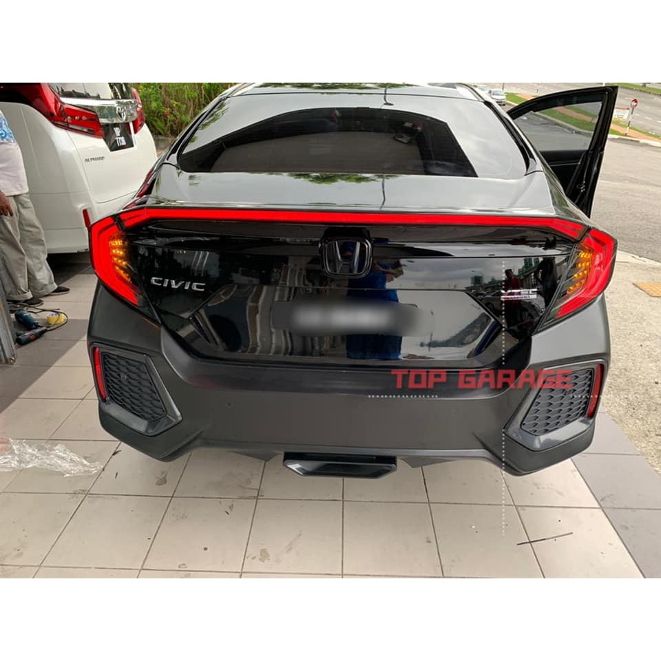 Honda Civic Fc Fk7 Si Bumper Bodykit Material Pp Shopee Malaysia