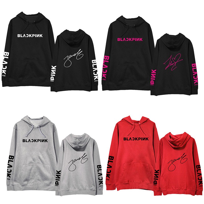 blackpink rose hoodie