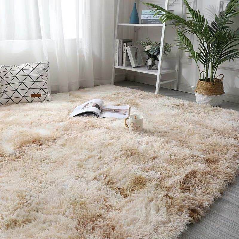 Karpet Bulu Lembut Tatami Fluffy Carpet Shaggy room carpet Living Room ...