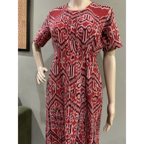 Dress Pua Kumbu Original Tenun Ready Stock Sarawak | Shopee Malaysia