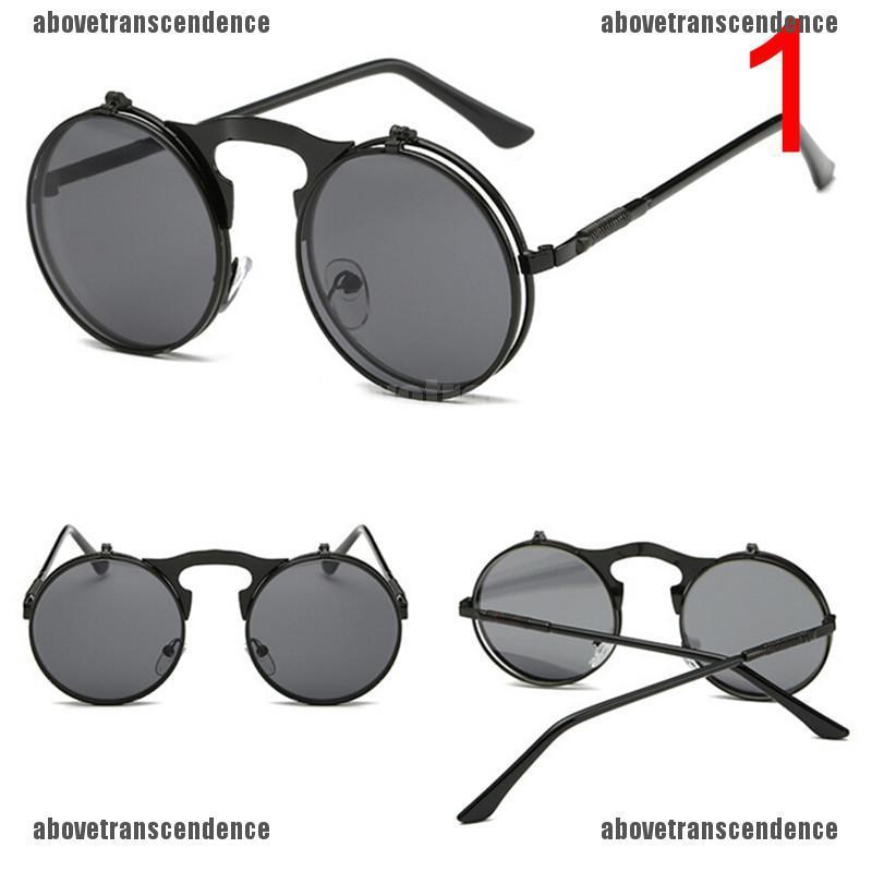 round flip up sunglasses