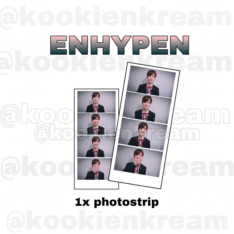 FANKIT ENHYPEN : NI-KI PHOTOSTRIP X1 | Shopee Malaysia