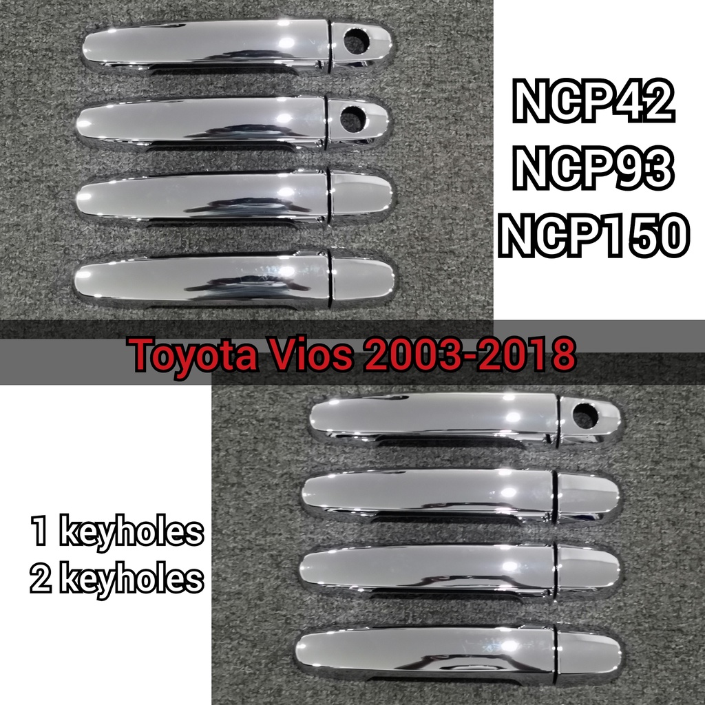 Toyota Vios 20032022 NCP42 NCP93 NCP150 NCP151 Chrome style Door