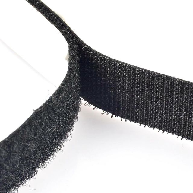 Velcro Tape Magic Tape 25mm 40mm 50mm 100 mm Black / White (1 Meters