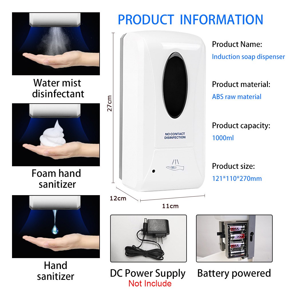 Sensor Hand Sanitizer Dispenser Ubicaciondepersonascdmxgobmx