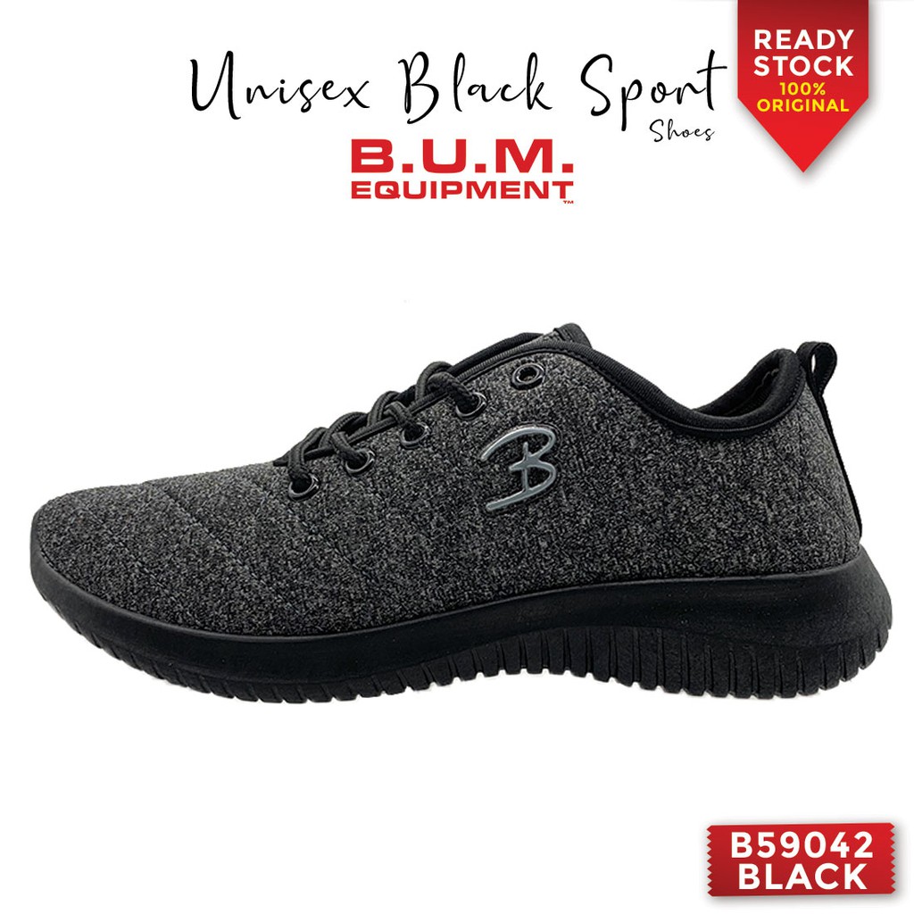 BUM Equipment Unisex Black Sport Shoes B59042 / B59043 Shopee Malaysia