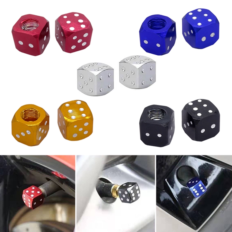 dice valve caps for bikes