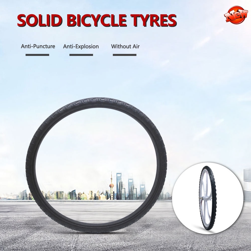 solid road bike tyres
