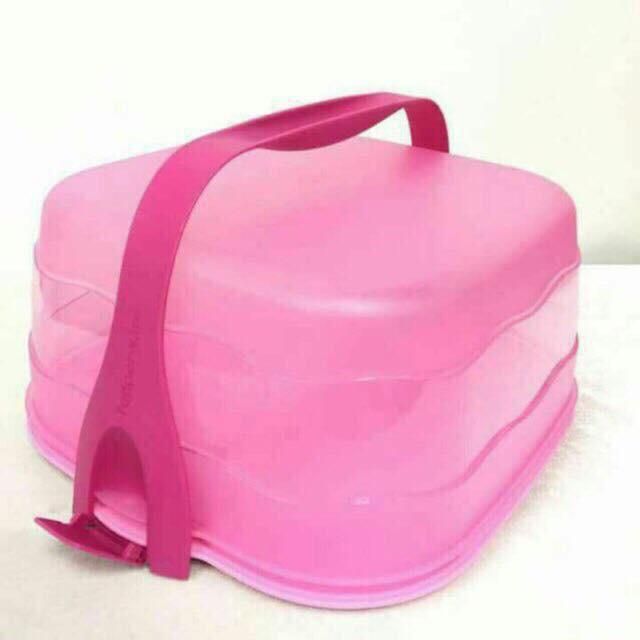 Tupperware Fresh N Fancy Cake Carrier 6L Shopee Malaysia