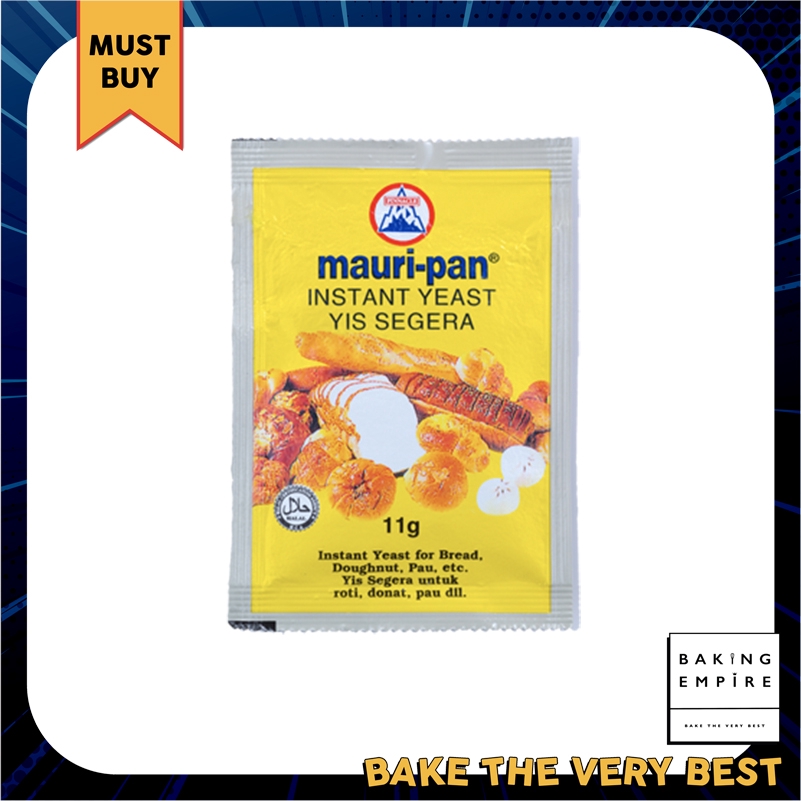 Mauripan Instant Dry Yeast 11gm Shopee Malaysia