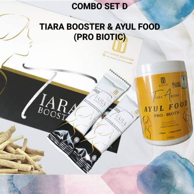 TIARA BOOSTER & AYUL FOOD (ProBiotic) Shopee Malaysia
