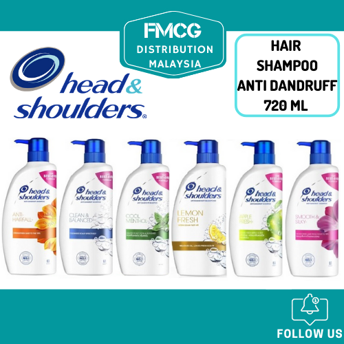 [ FMCG ] HEAD & SHOULDERS Shampoo 720 ML /Anti Dandruff Hair Wash ...