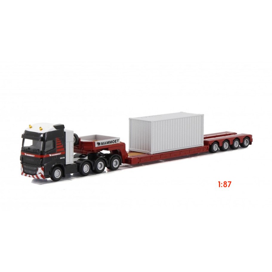 Mammoet 1:87 VOLVO FH4 XL 8X4 container truck 900033 | Shopee Malaysia