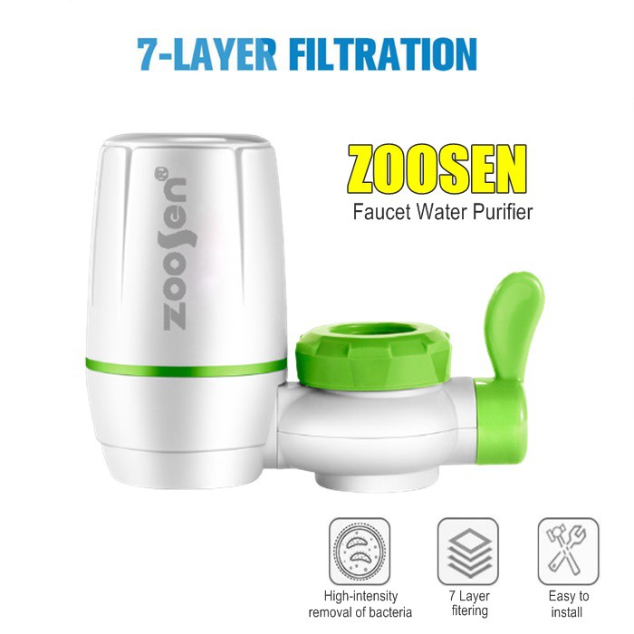 7 Layers Zoosen Faucet Water Purifier | Authentic and Best 7 Layers Water Purifier Tap Water Filter |