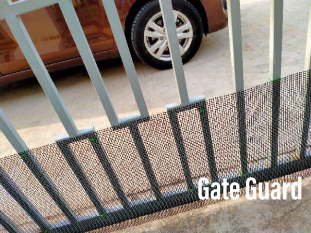 Hdpe 6mm X 0 5m X 3 0 M Gate Guard Garden Mesh Plant Guard Climbing Jaring Pagar Jaring Pintu Jaring Balcony Black Shopee Malaysia