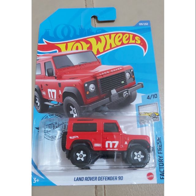 hot wheels land rover defender