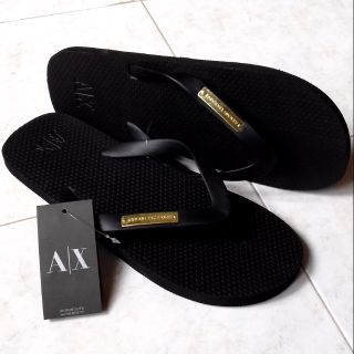 armani exchange slippers