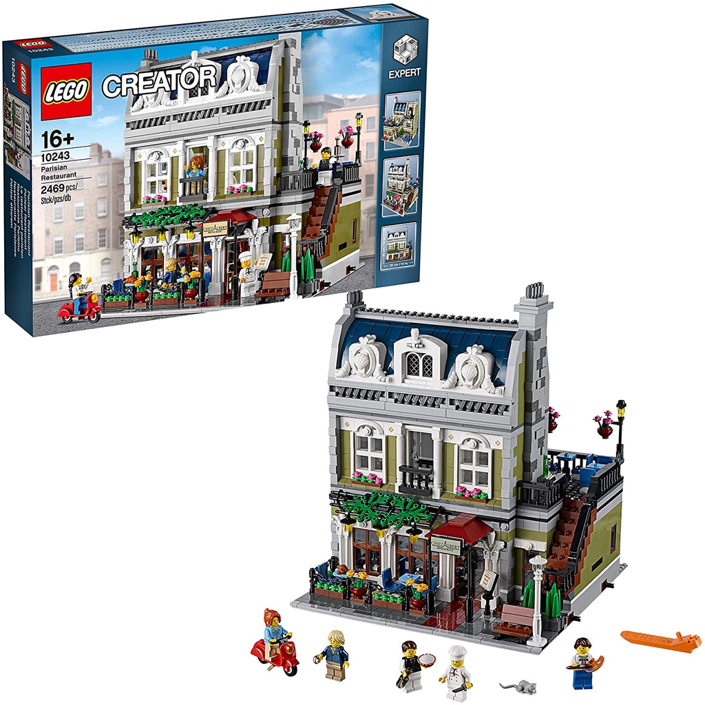 [BricksInBoots] LEGO Creator Expert Modular Parisian Restaurant [10243 ...