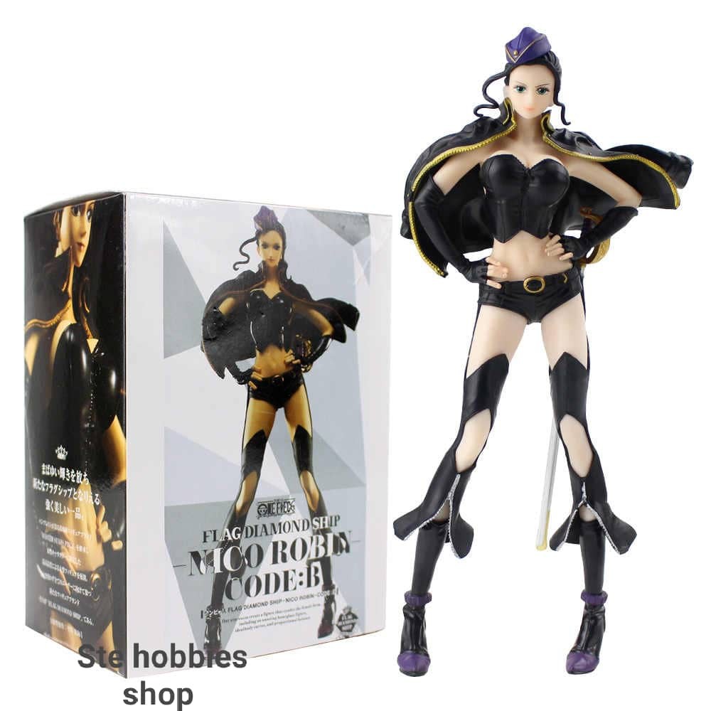 One Piece Flag Diamond Ship Nico Robin Code B Collection Figure H 25cm Shopee Malaysia