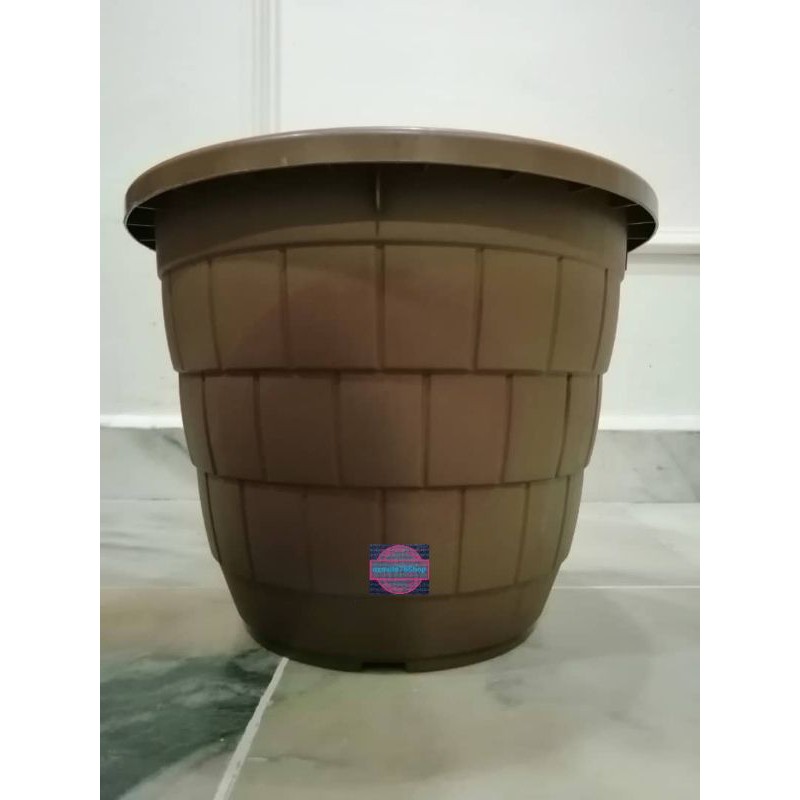 Hot Sale Pasu Bunga Plastik Besar Murah Big Flower Pot 30 Cm 23 5 Cm